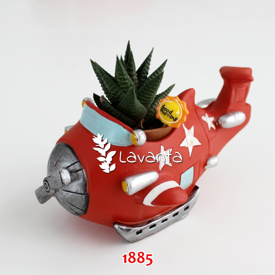 Uçak Saksı Silikon Kalıbı