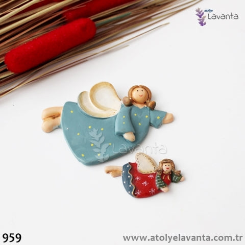 Uçan Melek Kızlar Silikon Kalıbı