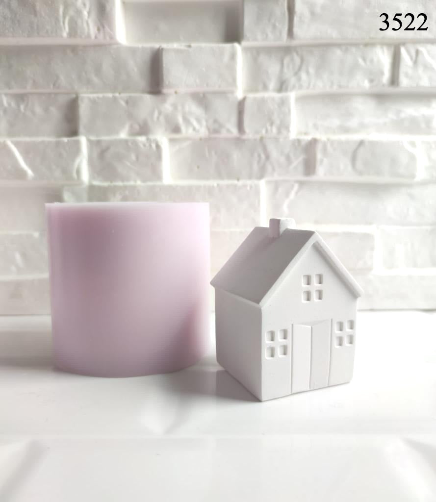 1 Katlı Ev Silikon Kalıbı