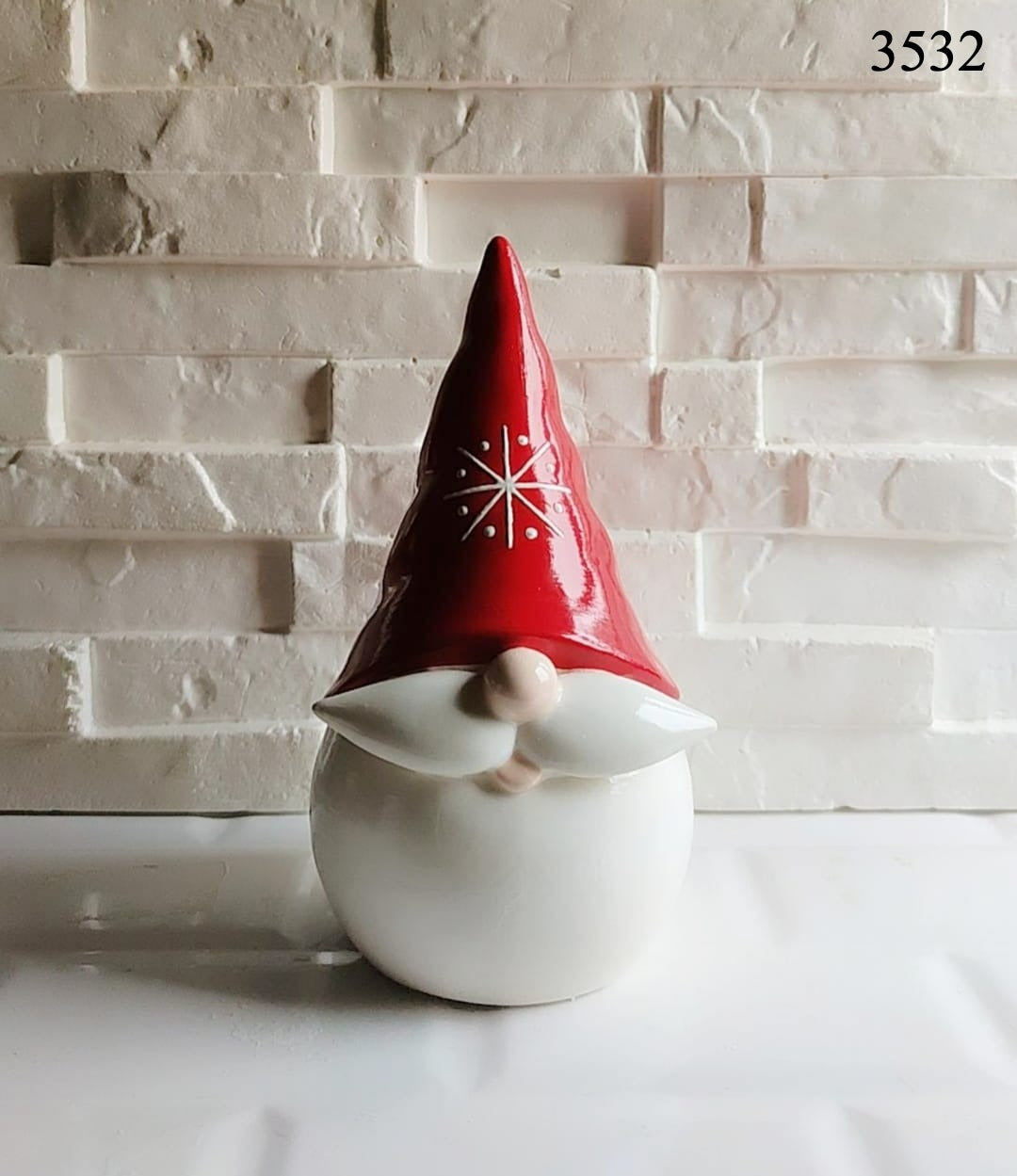 Büyük Boy Bıyıklı Gnome Kalıbı