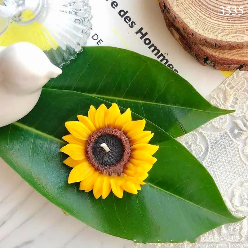 Ayçiçeği Mum Kalıbı