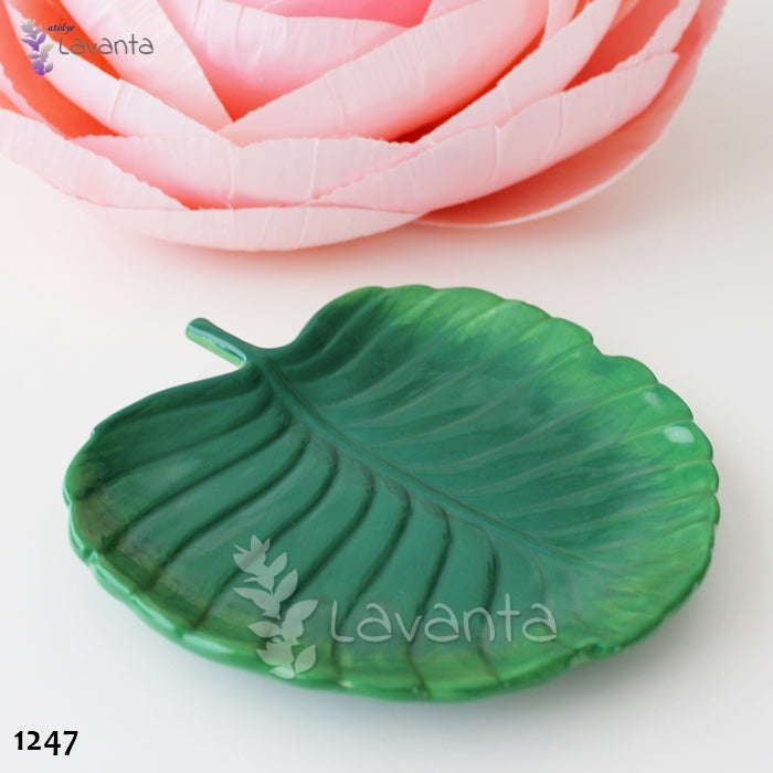 Yaprak Sunum Tabağı Silikon Kalıbı