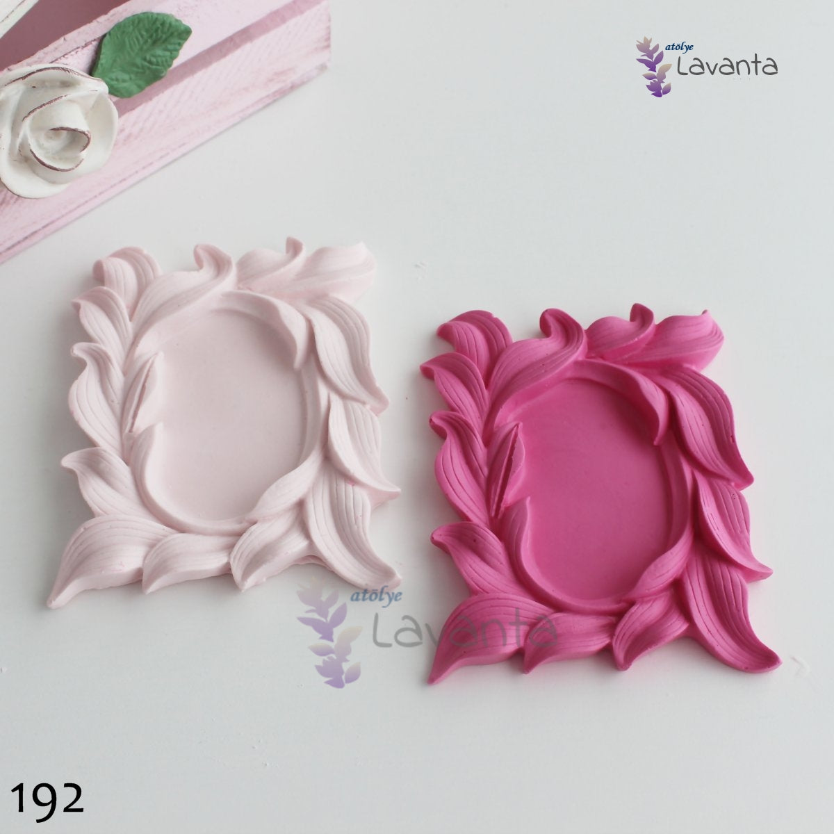 Yaprak Çerçeve Silikon Kalıbı