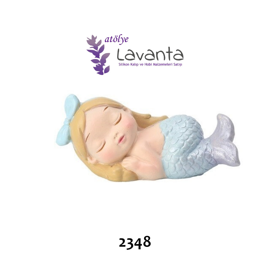 Yatan Deniz Kızı Kalıbı