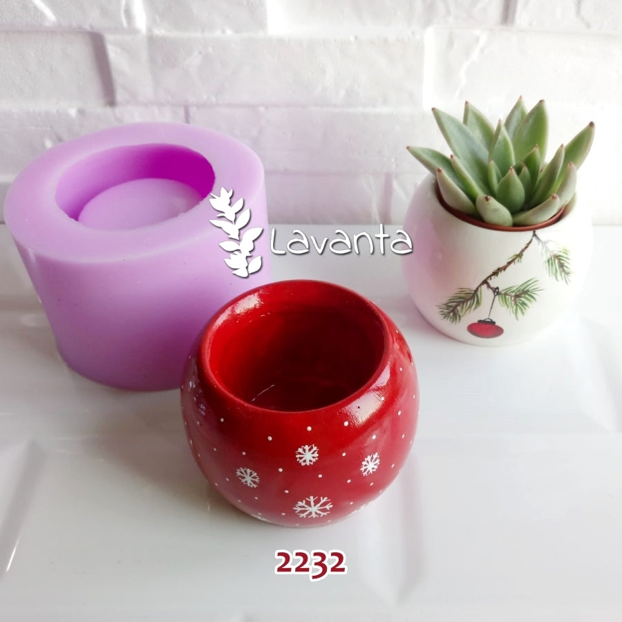 Yeni Yuvarlak Saksı Kalıbı