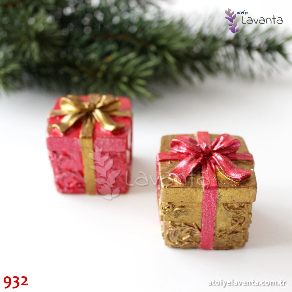Yılbaşı Hediye Paketi Silikon Kalıbı