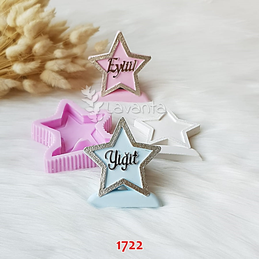 Bebek Yıldızı Silikon Kalıbı