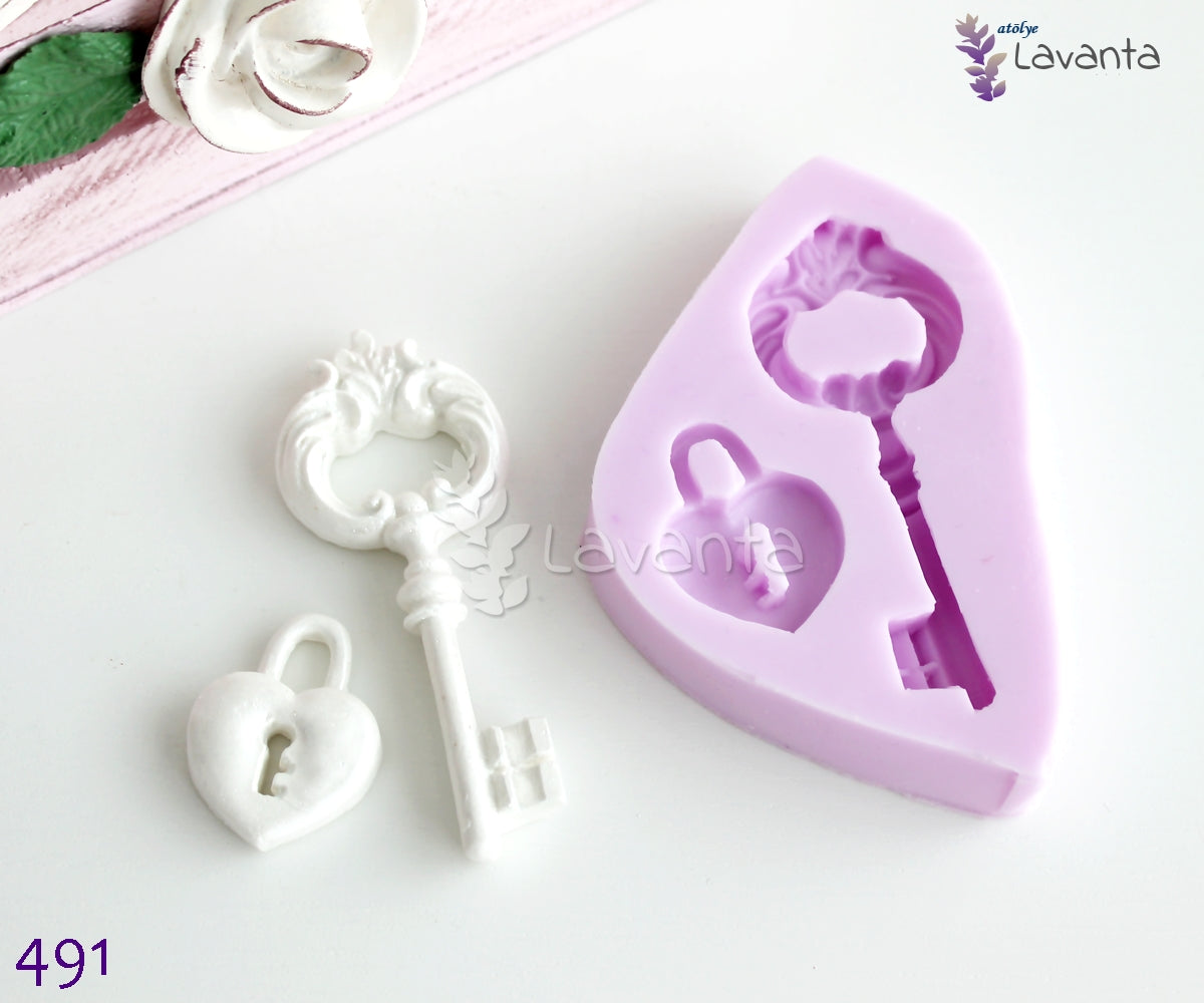 Anahtar ve Kilit Silikon Kalıbı