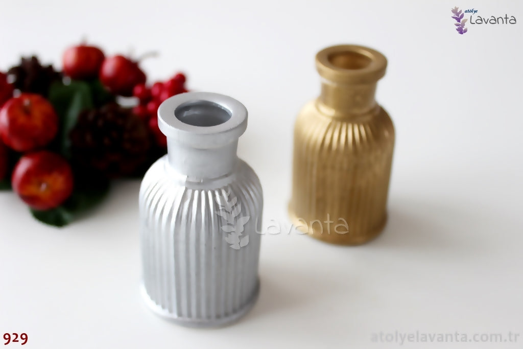 Çizgili Vazo Silikon Kalıbı