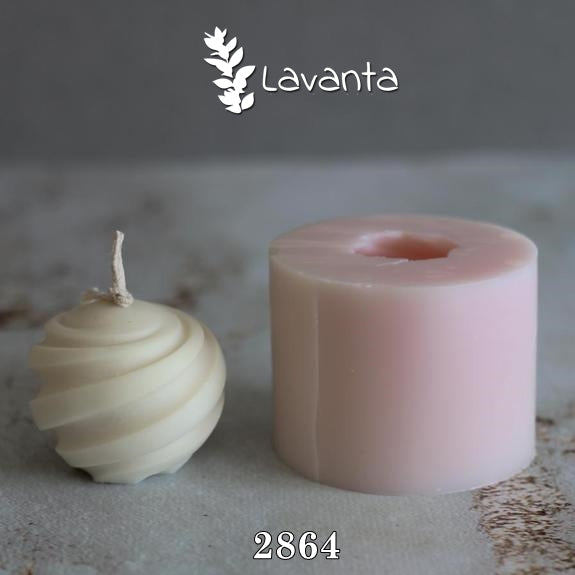 Küçük Helezon Mum Kalıbı