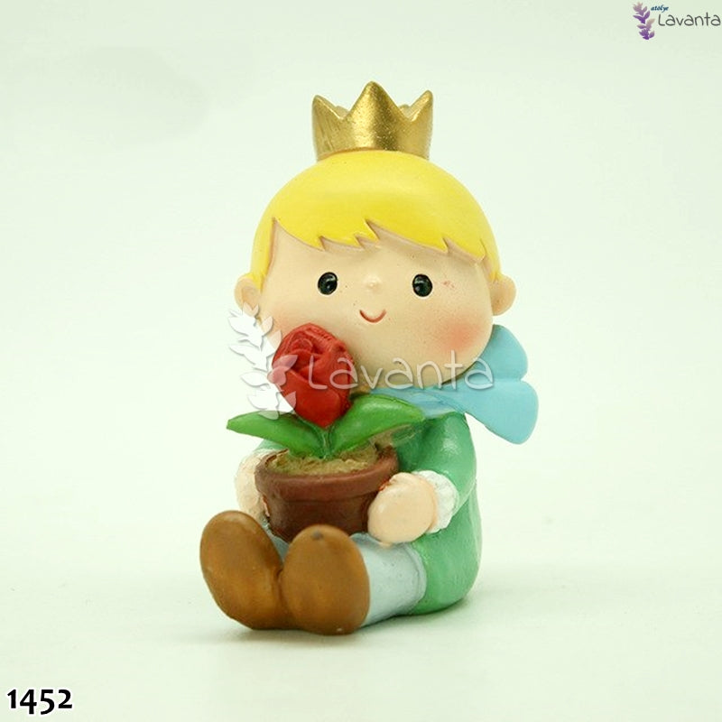 Güllü Küçük Prens Silikon Kalıbı