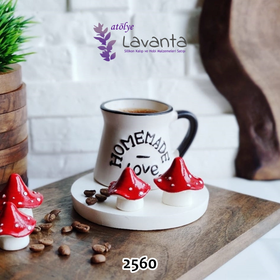 İkili Mantar Silikon Kalıbı