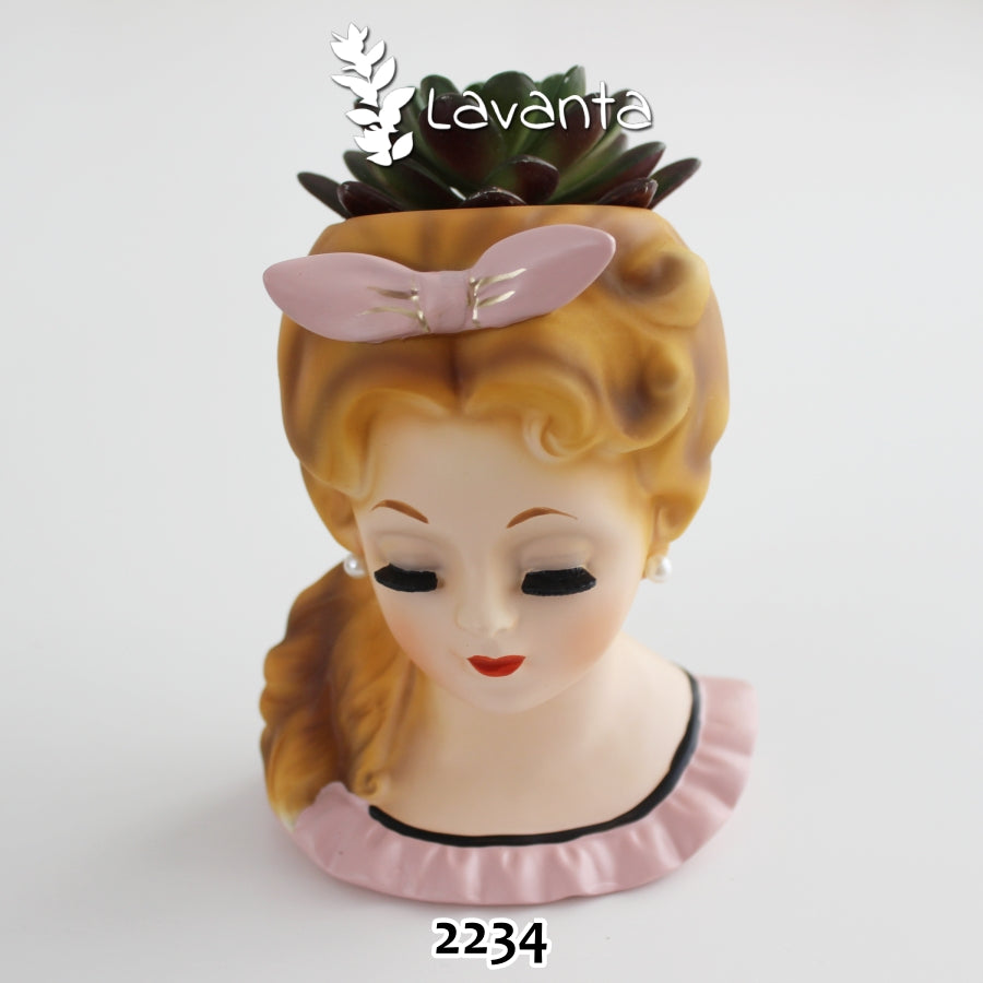 İnci Küpeli Kız Saksı Kalıbı