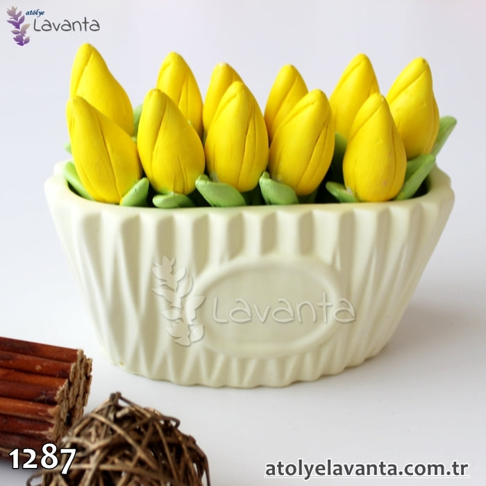 Islak Lale Silikon Kalıbı