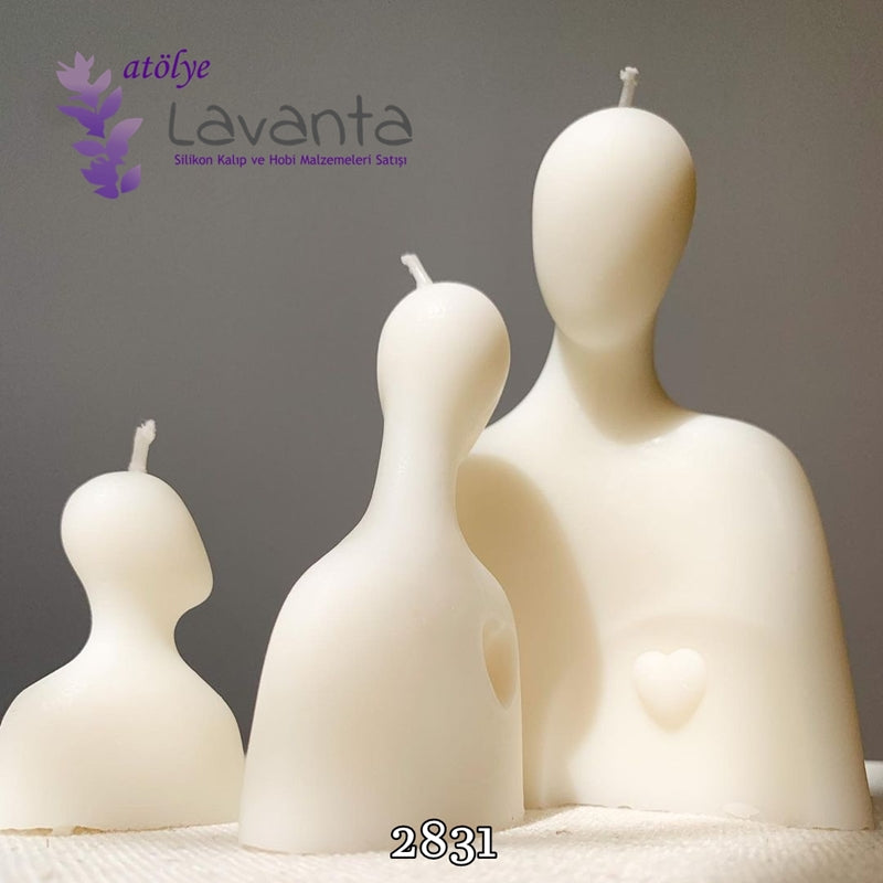 Mutlu Aile Set Silikon Kalıbı