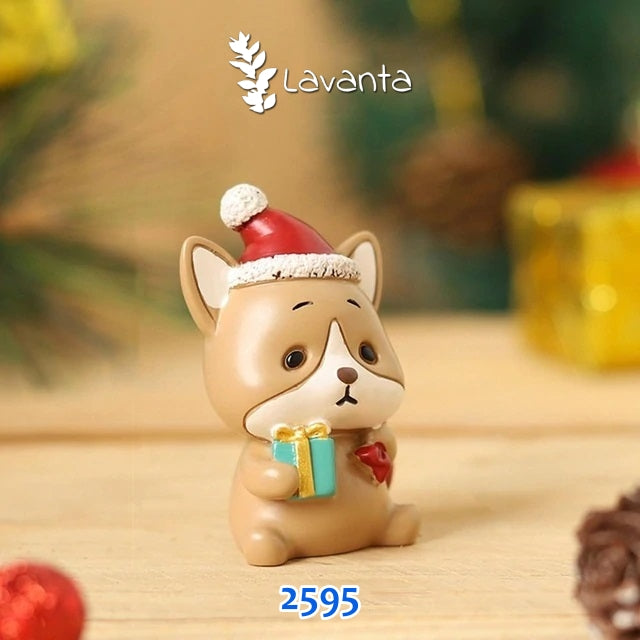 Noel Köpekçik Silikon Kalıbı