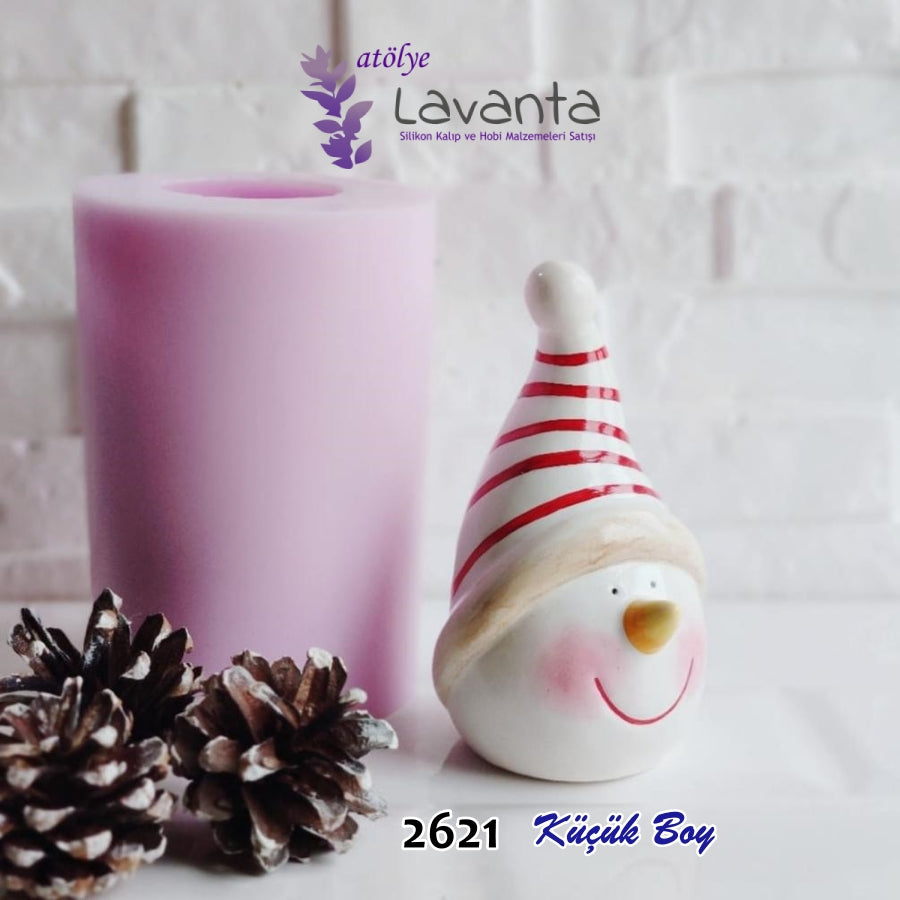 Küçük Şapkalı Kardan Adam Kalıbı