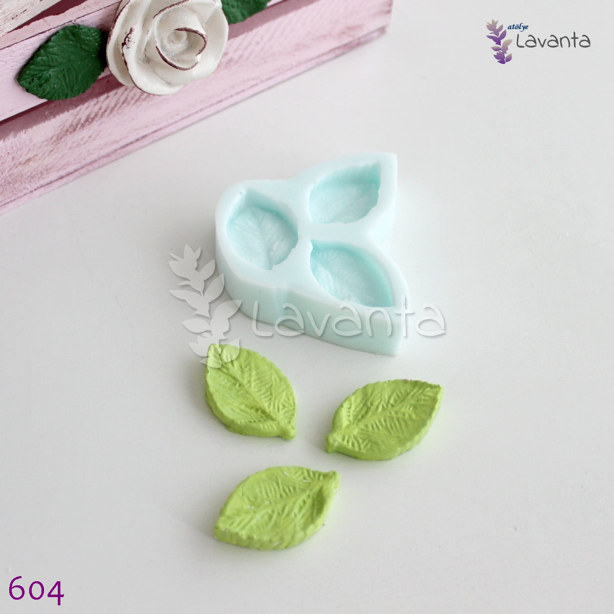 Üçlü Yapraklar Silikon Kalıbı