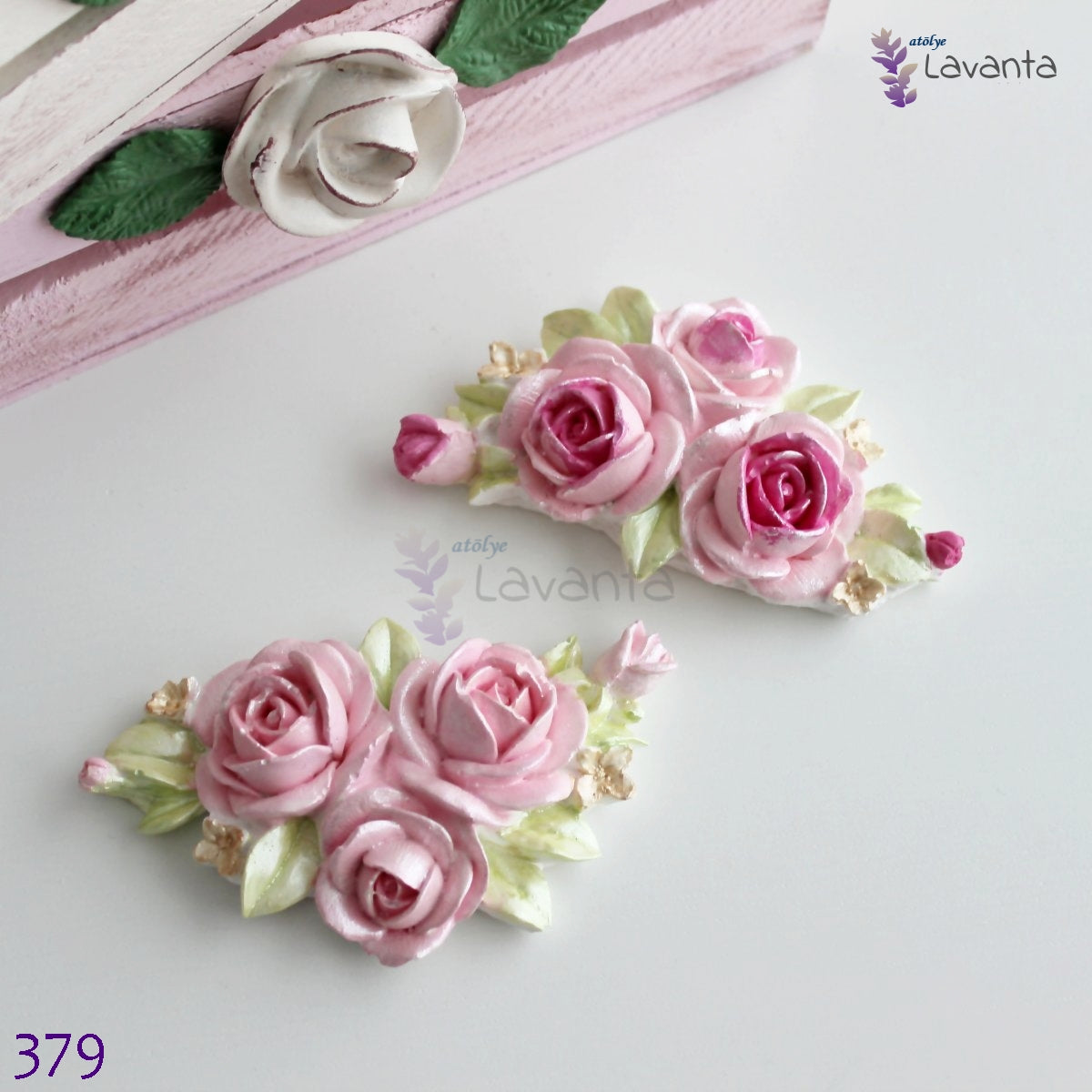 Üçlü Gül Silikon Kalıbı