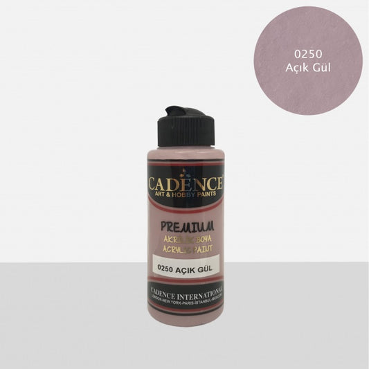 0250 Açık Gül - Premium Akrilik 120ml