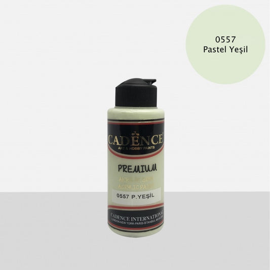0557 Pastel Yeşil - Premium Akrilik 120ml