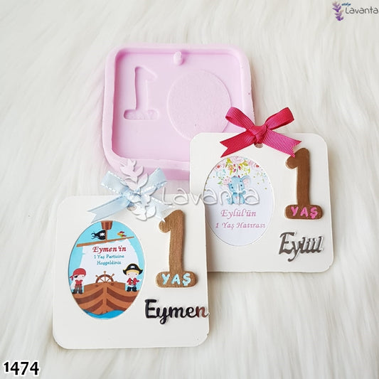 1 Yaş Çerçeve Silikon Kalıbı
