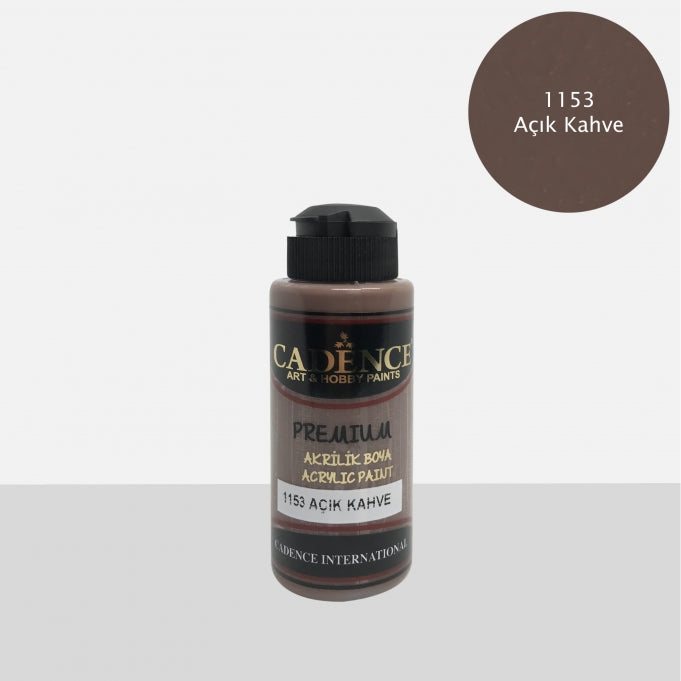 1153 Açık kahve - Premium Akrilik 120ml