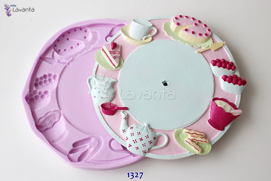 Mutfak Saati Silikon Kalıbı