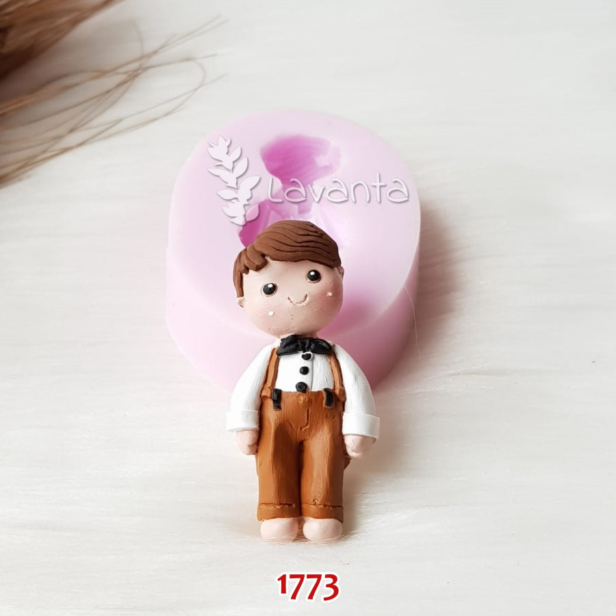 Papyonlu Erkek Çocuk Kokulu Taş Kalıbı