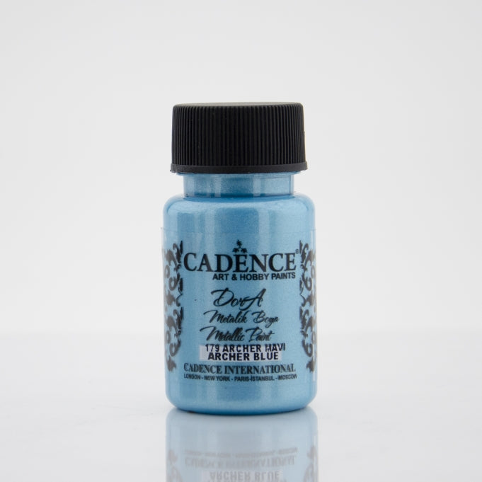 179 Archer Mavi Dora Metalik Boya 50ML