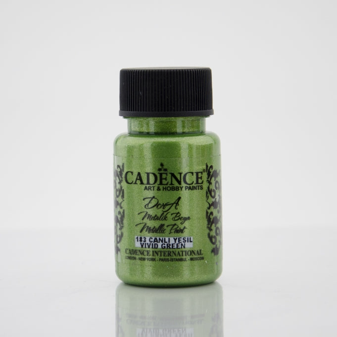 183 Canlı Yeşil Dora Metalik Boya 50ML