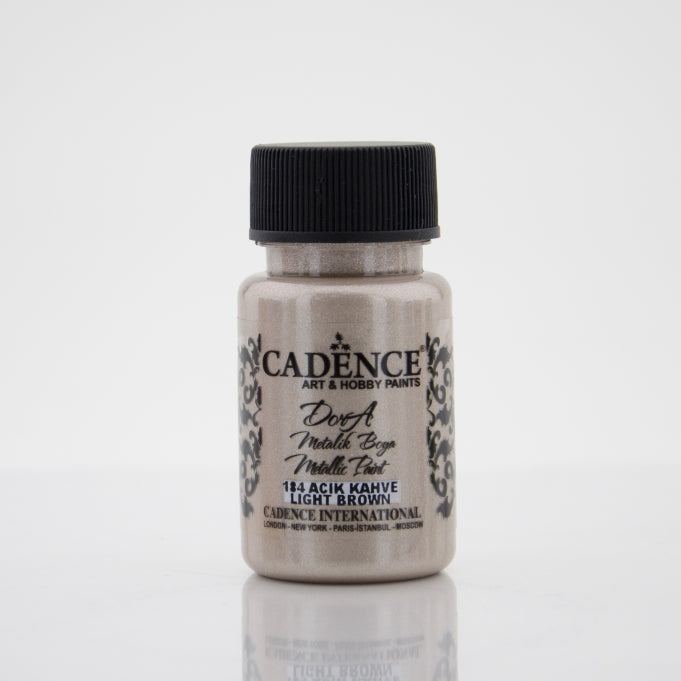184 Açık Kahve Dora Metalik Boya 50ML