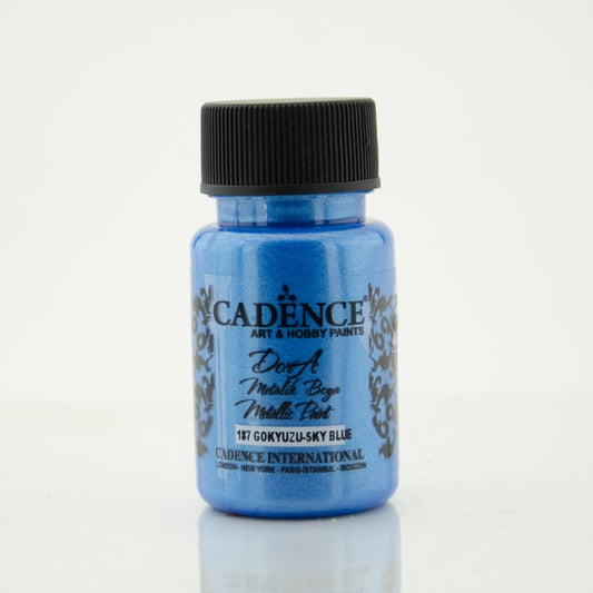 187 Gökyüzü Mavi Dora Metalik Boya 50ML