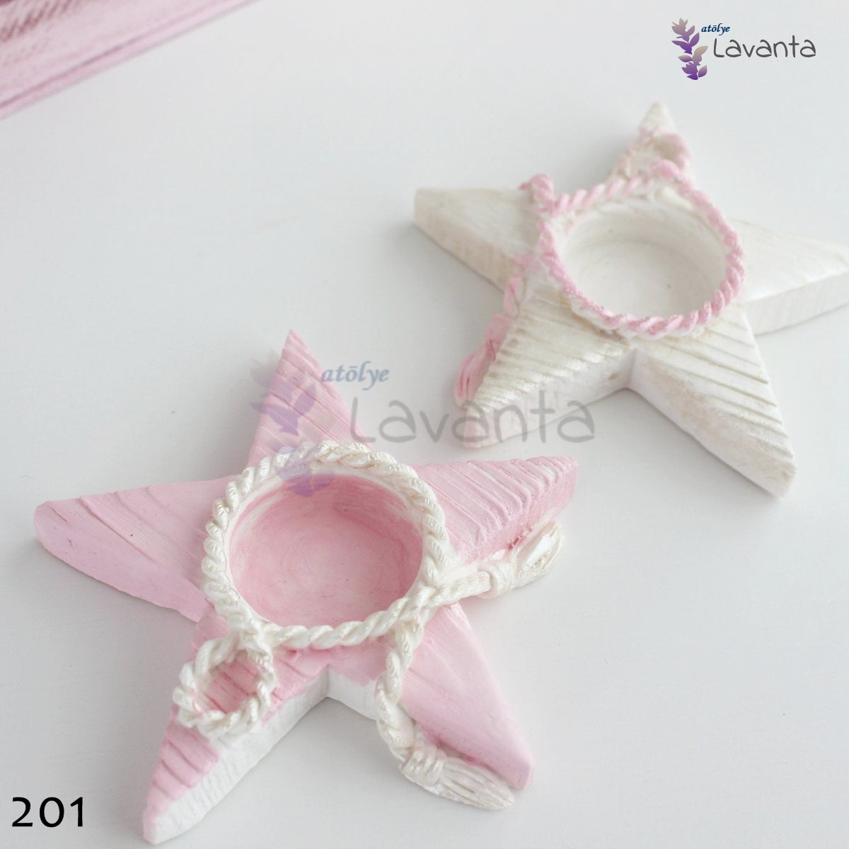 Yıldız Tealight Mumluk Silikon Kalıbı