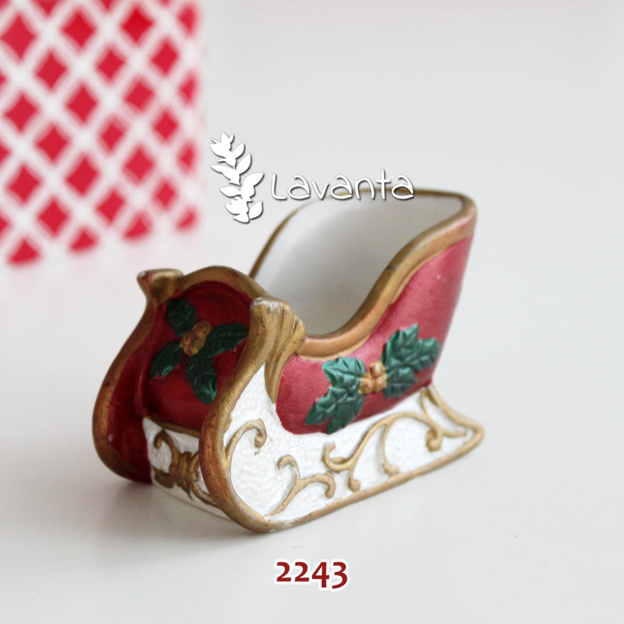 Yılbaşı Kızak Silikon Kalıbı