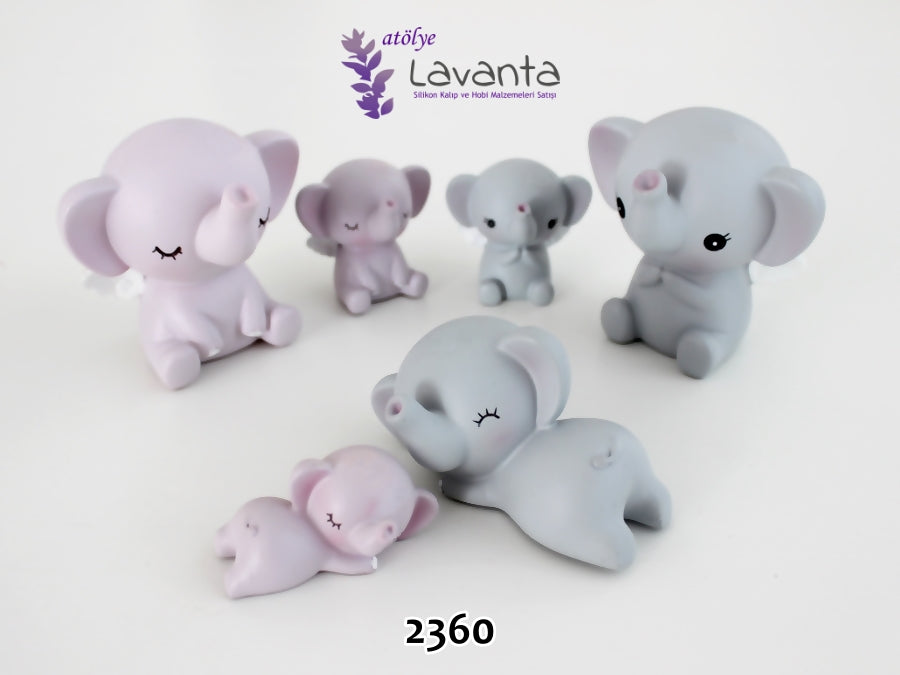 Altılı Fil Seti Kalıpları