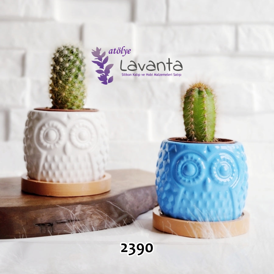 Baykuş Saksı ve Altlık Kalıpları