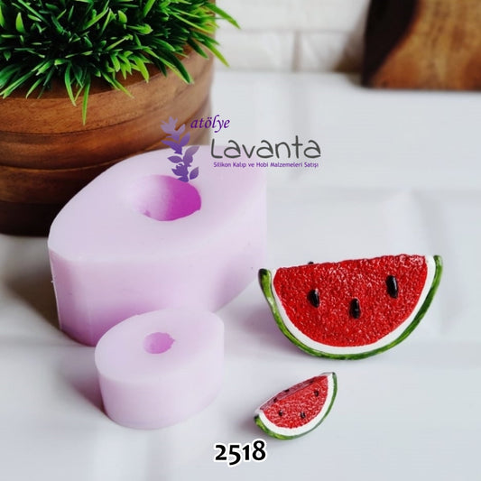 İkili Karpuz Dilimi Kalıbı