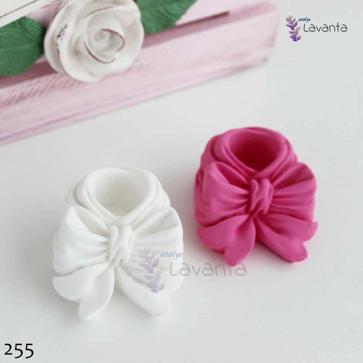 Fiyonklu Mumluk Silikon Kalıbı