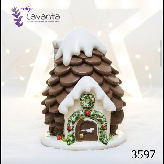 Kozalak Ev Mum Kalıbı