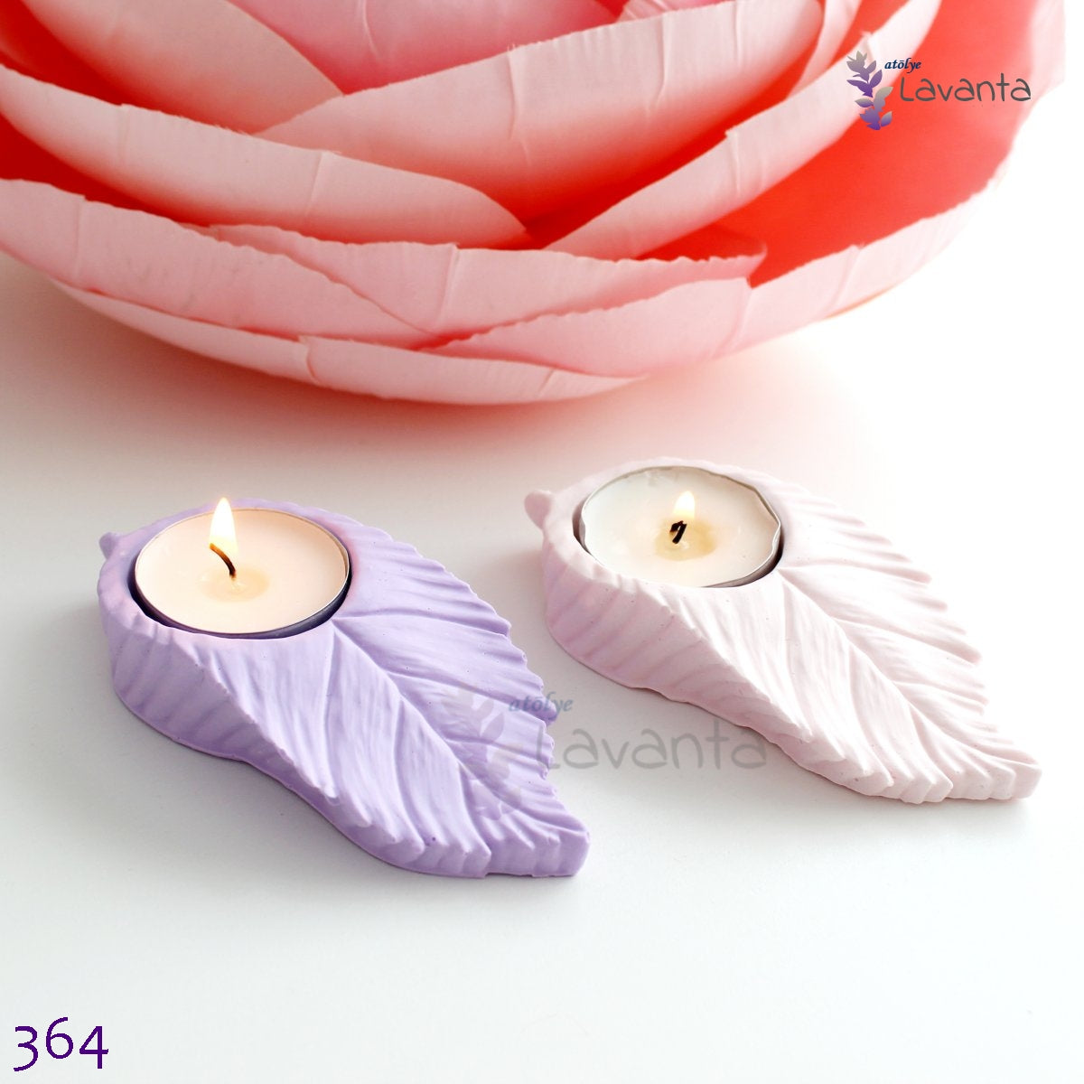 Yaprak Mumluk Silikon Kalıbı