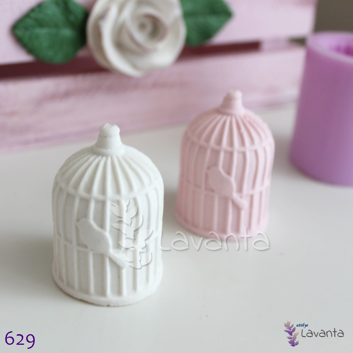 3D Kuş Kafesi Silikon Kalıbı