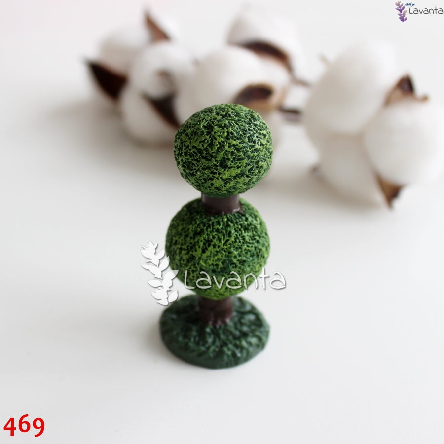 Bahçe Minik Ağaç Silikon Kalıbı