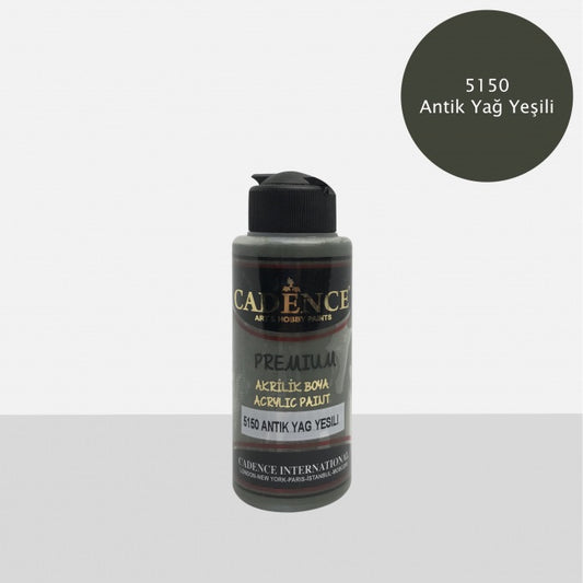 5150 Antik Yağ Yeşili - Premium Akrilik 120ml