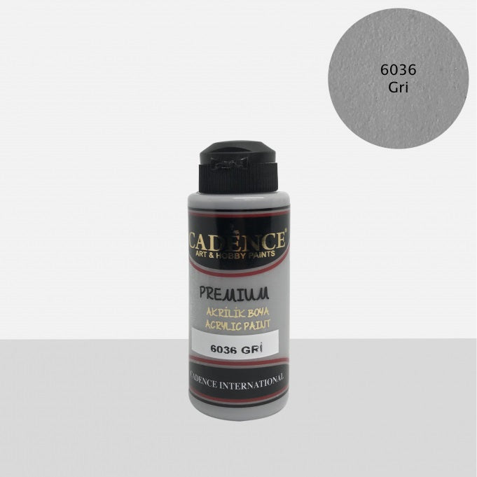6036 Gri - Premium Akrilik 120ml