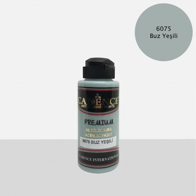 6075 Buz Yeşili - Premium Akrilik 120ml