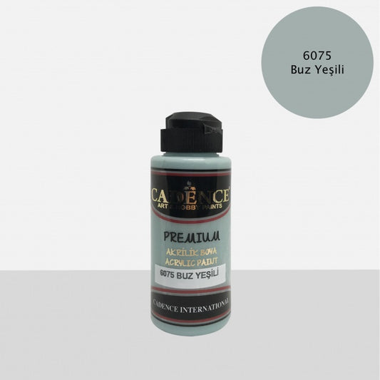 6075 Buz Yeşili - Premium Akrilik 120ml
