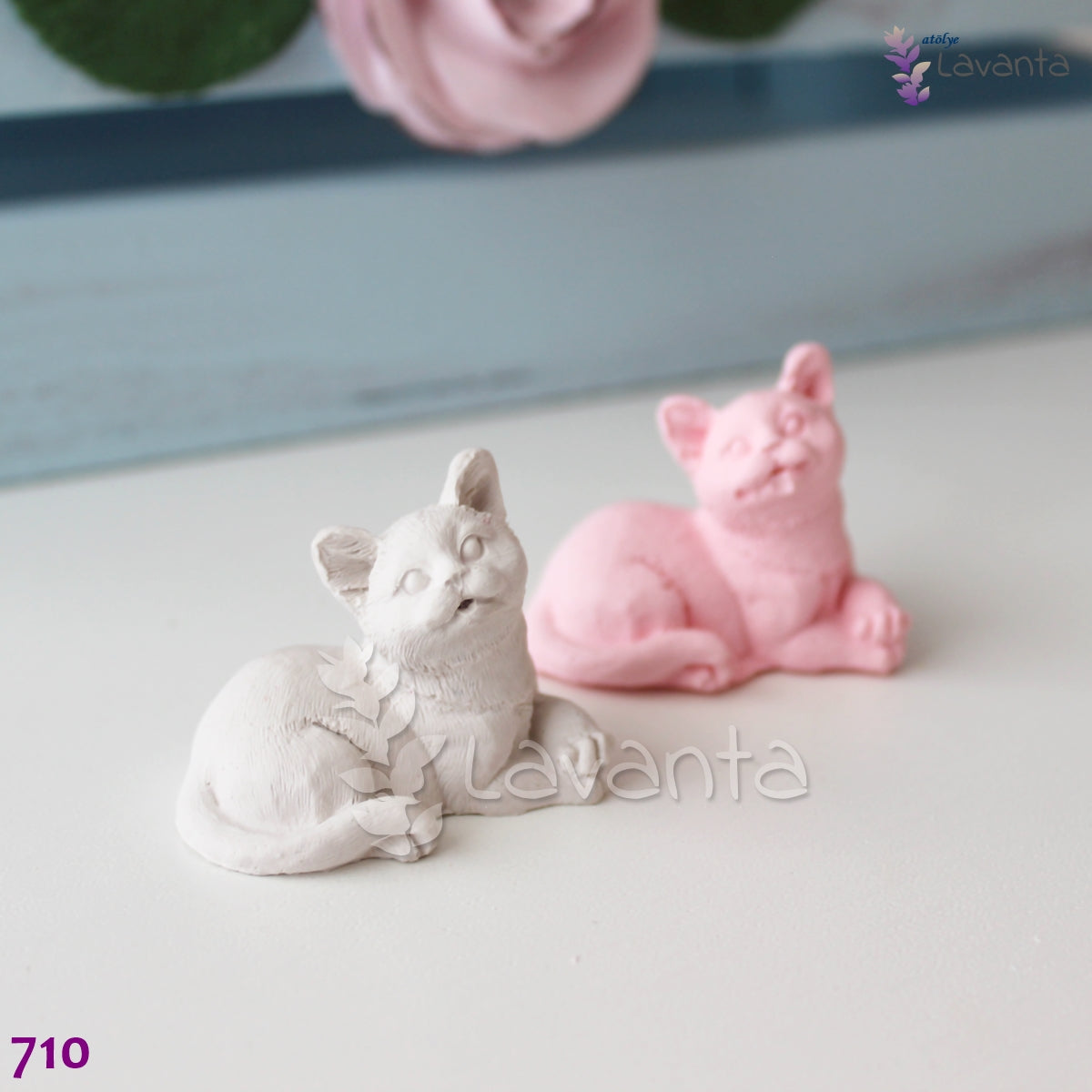 3D Kedi Silikon Kalıbı