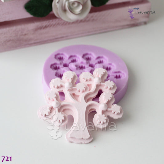 Dilek Ağacı Kokulu Taş Silikon Kalıbı
