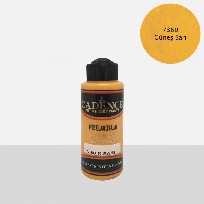 7360 G.Sarı - Premium Akrilik 120ml